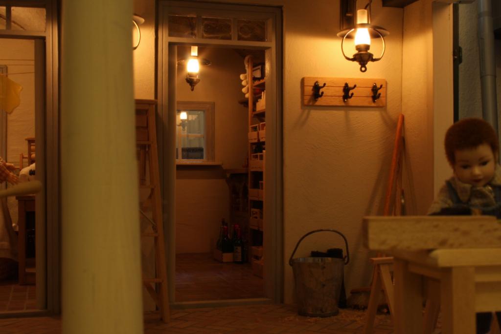 Blick in den Vorratsraum