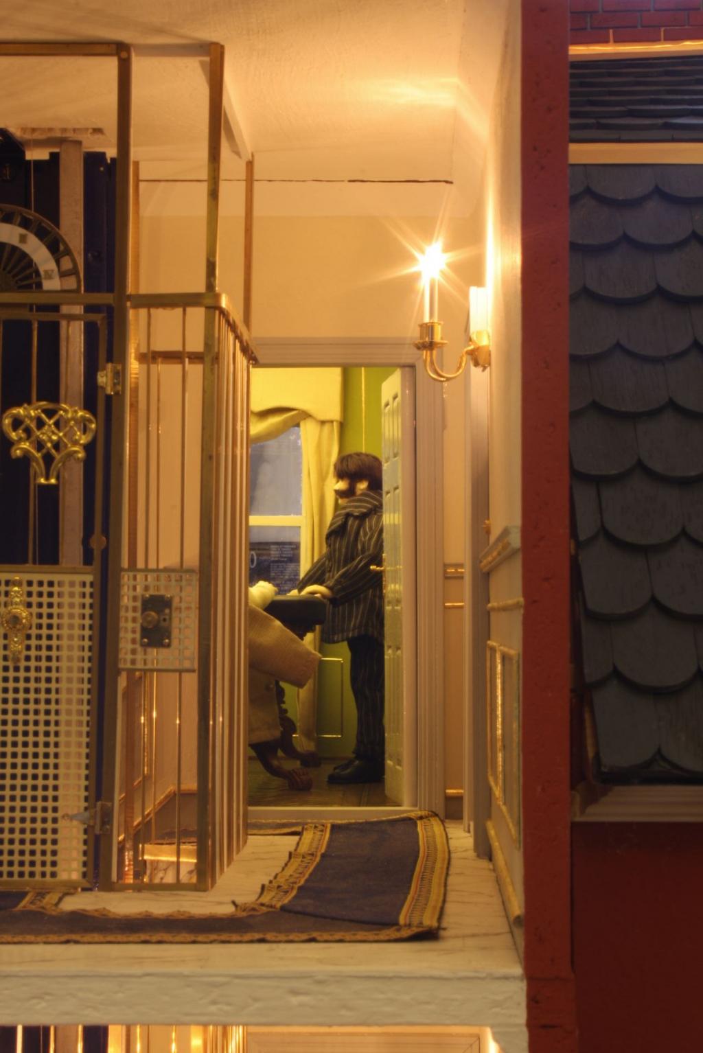 3. Etage: Tür zum Turmzimmer