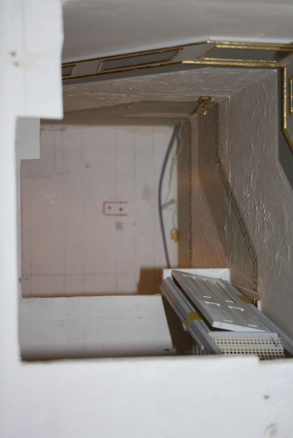 Blick in den Schacht von oben